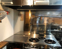 台所・厨房ステンレス貼り工事2