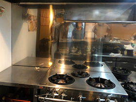 台所・厨房ステンレス貼り工事