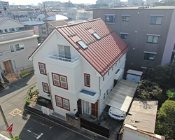 金属サイディングへのリフォーム2