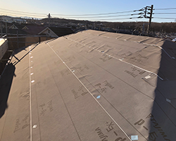コロニアル屋根から横葺き板金屋根へのリフォーム2