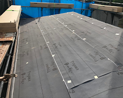 かわらU屋根から横葺き板金屋根へのリフォーム3