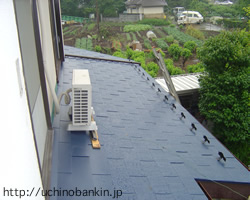 かわらU屋根から横葺き板金屋根へのリフォーム6