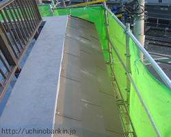 シングル屋根から横葺き板金屋根へのリフォーム3