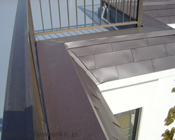 シングル屋根から横葺き板金屋根へのリフォーム5