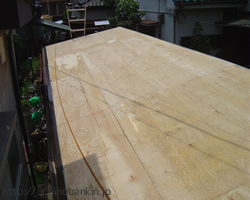 トタン波板屋根から瓦棒屋根へのリフォーム3