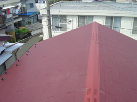 瓦屋根からコロニアル屋根へのリフォーム