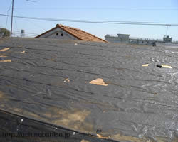 コロニアル屋根から新規コロニアル屋根へのリフォーム2