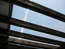 中空ポリカーボネート屋根工事4