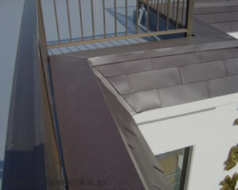 シングル屋根から横葺き板金屋根へのリフォーム