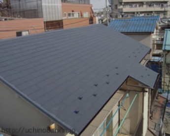 瓦屋根からコロニアル屋根へのリフォーム